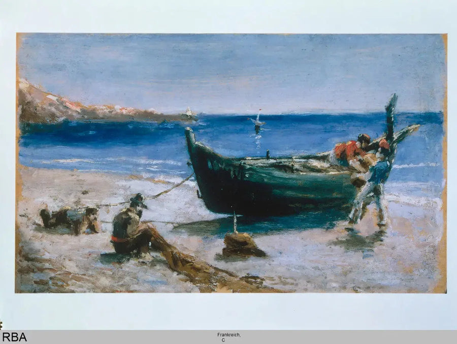 Fiskerbåd - Henri de Toulouse-Lautrec