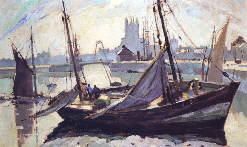 Både, Fécamp - Robert Antoine Pinchon