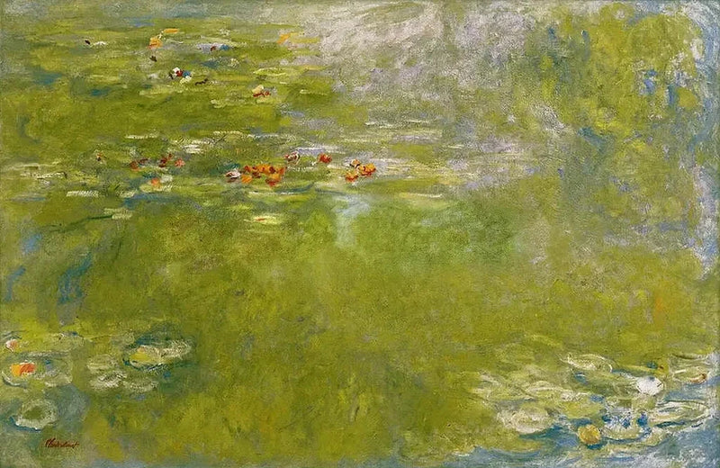 The Water Lilies Basin, Folkwang W1883 - Claude Monet