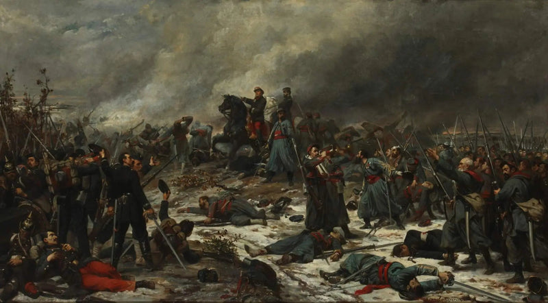 Slaget ved Auvours, den 10. januar 1871 - Lionel Royer