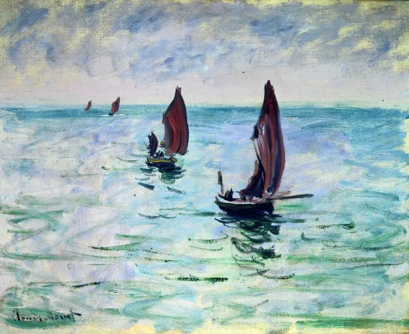 Fiskerbåde W1026 - Claude Monet
