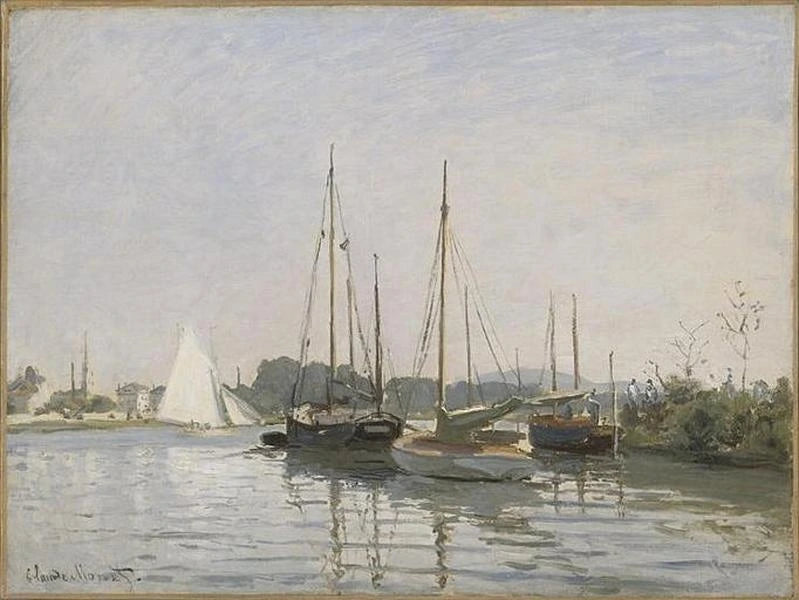 Lystbåde W229 - Claude Monet