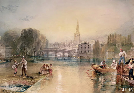 Bedford - William Turner - Reproduktioner af malerier og højkvalitets malerier