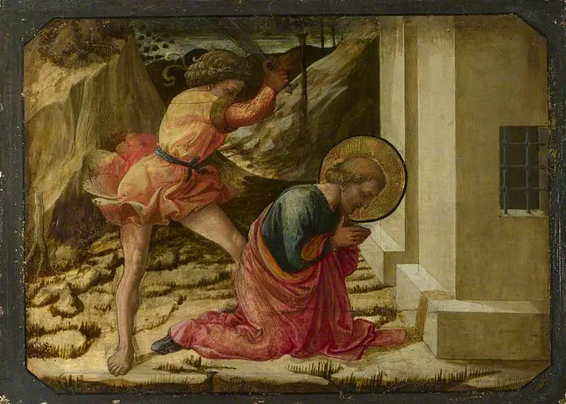 Hovedafsked af Sankt Jakob den Ældre: Predella Panel - Fra Filippo Lippi