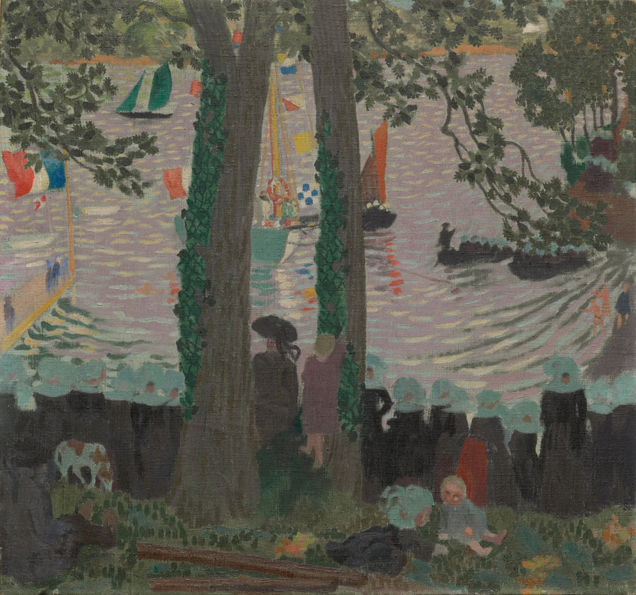 Velsignelse af en yacht på Belon-floden - Maurice Denis