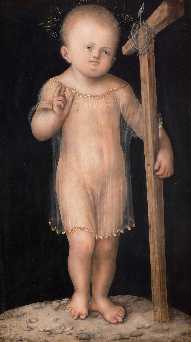 Velsignelse af Jesusbarnet - Lucas Cranach den Ældre
