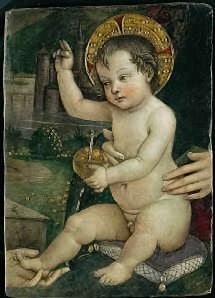 Velsignelsen af Jesusbarnet - Pinturicchio