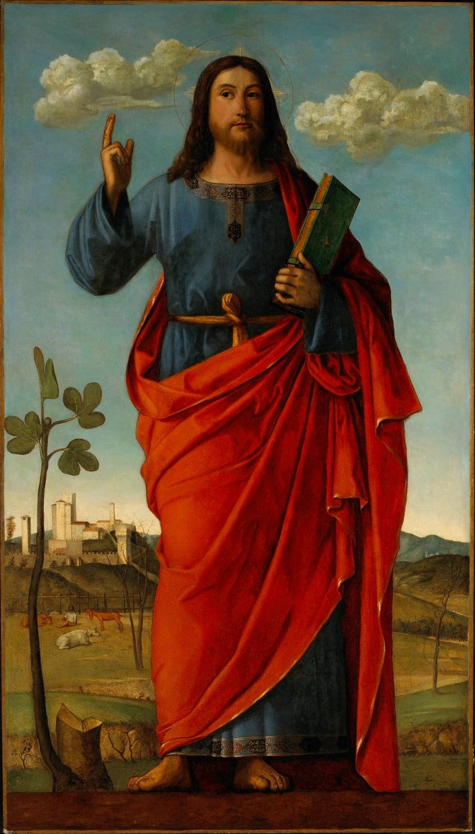 Christens velsignelse - Giovanni Bellini