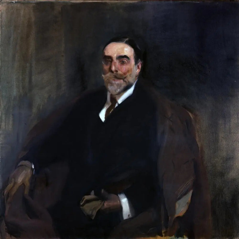 Benigno de la Vega Inclán og Flaquer, Markiser af la Vega Inclán - Joaquín Sorolla