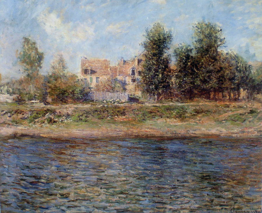 La Berge de la Seine i Lavacourt W615 - Claude Monet