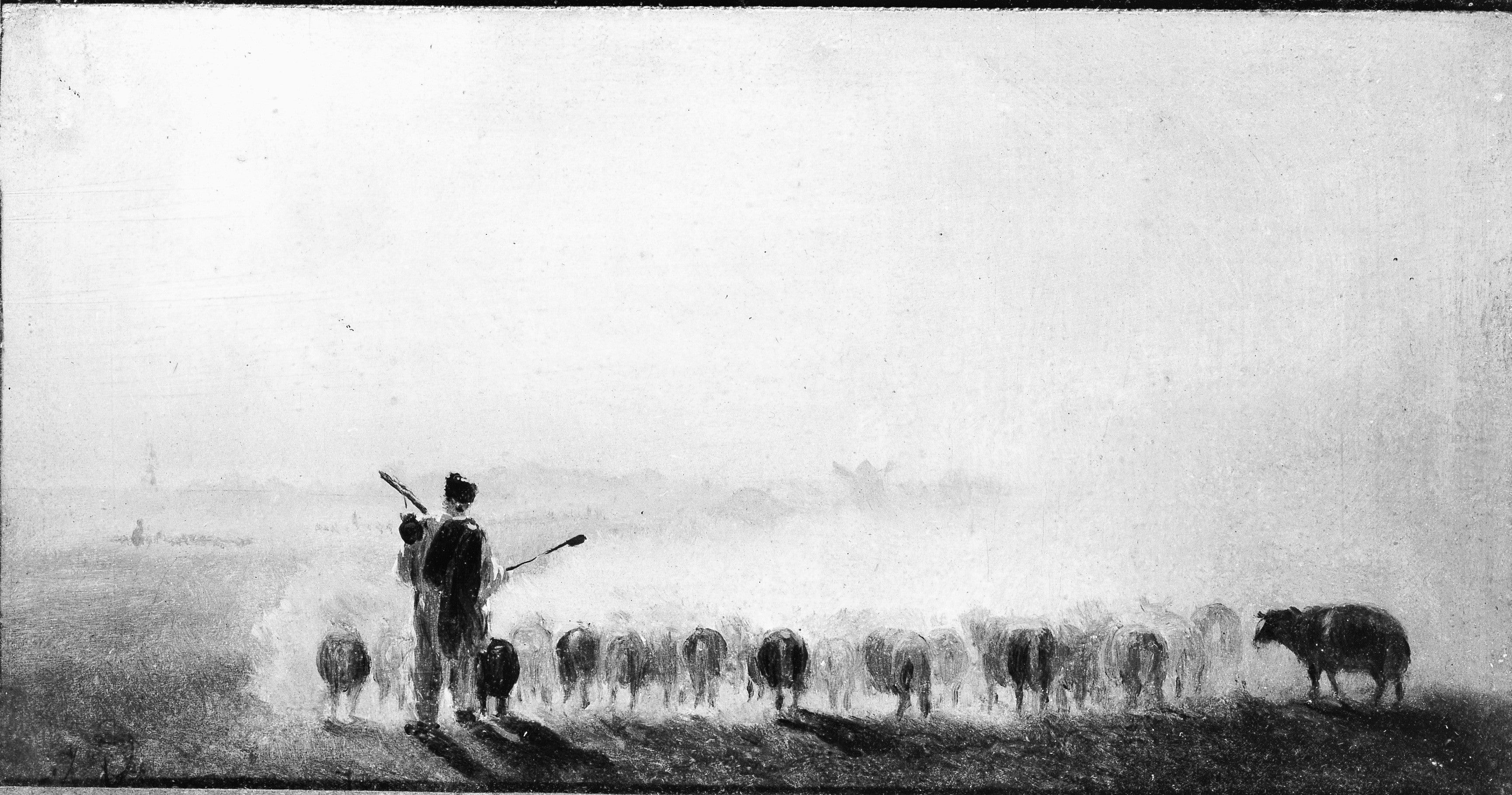 Berger med en flok får - Ilya Repin