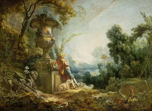 Berger, der passer sine får - François Boucher
