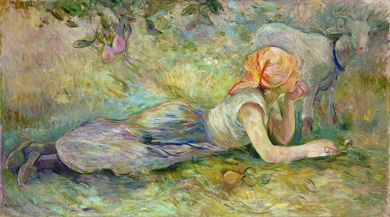 Lænet fårekylling - Berthe Morisot