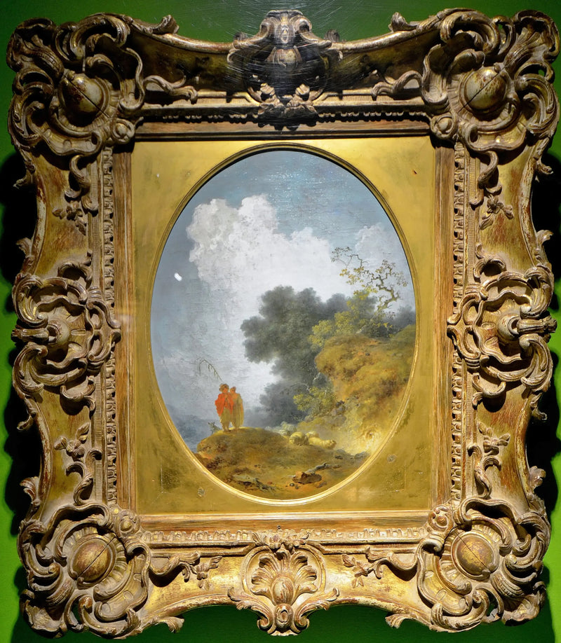 Hyrder i et landskab - Jean-Honoré Fragonard