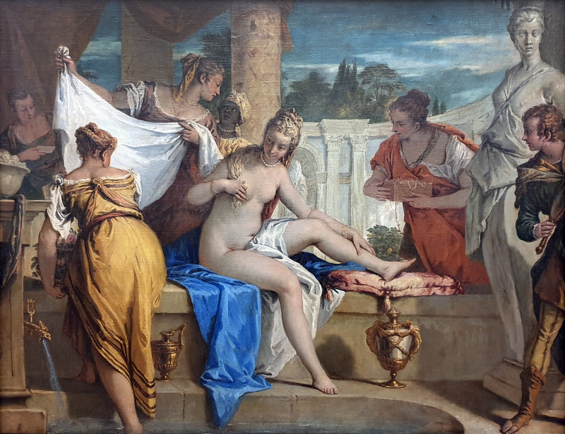 Bethsabé i badet - Sebastiano Ricci