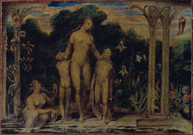 Bethsabée i badet - William Blake