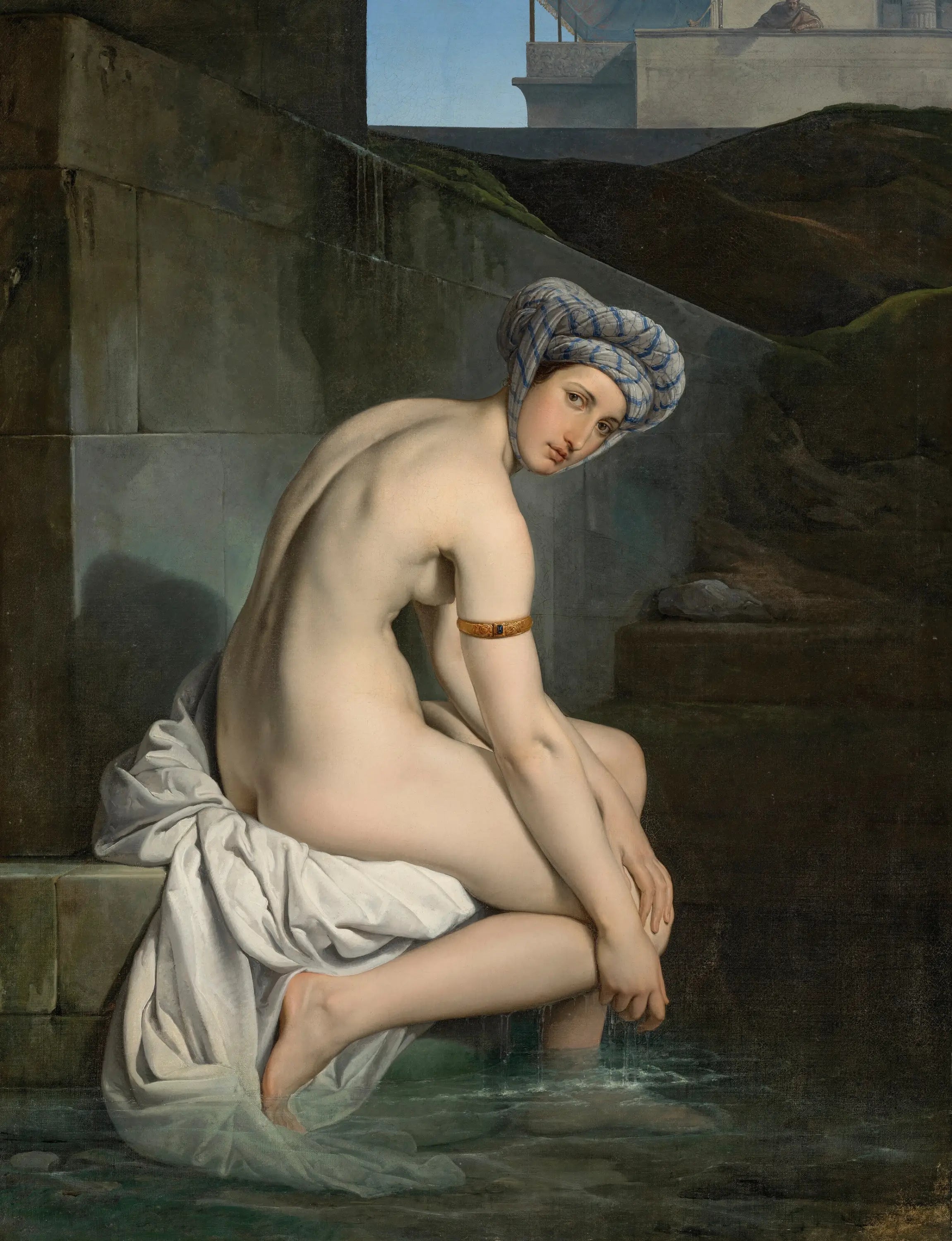 Bethsabée - Francesco Hayez image 1 copie peinte à la main à l’huile