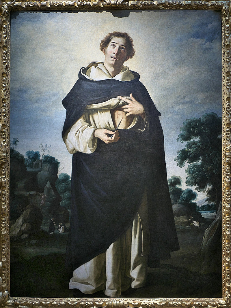 Velsignede Henri Suso - Francisco de Zurbarán