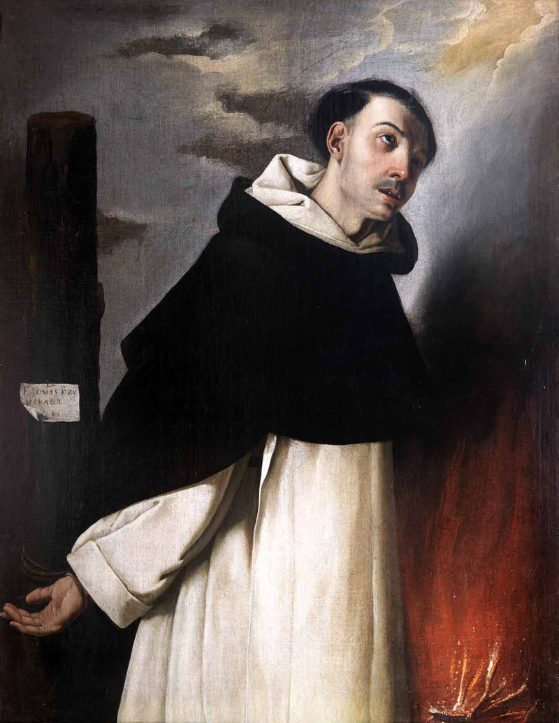 Velsignede Thomas de Zumárraga - Francisco de Zurbarán