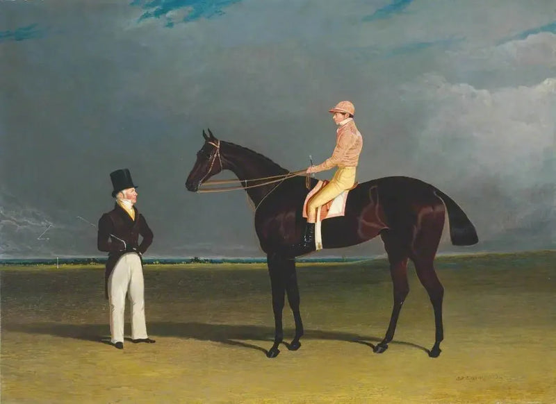 Birmingham med Patrick Conolly Up og hans ejer, John Beardsworth - John Frederick Herring, Sr.