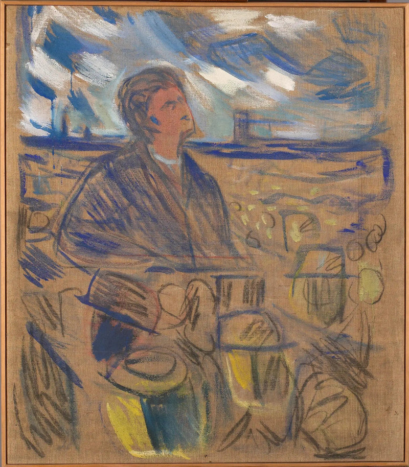 Bjørnstjerne Bjørnson henvender sig til folket - Edvard Munch