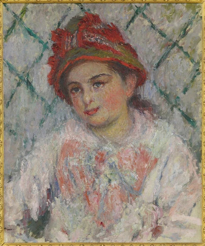Blanche Hoschedé barn W619 - Claude Monet