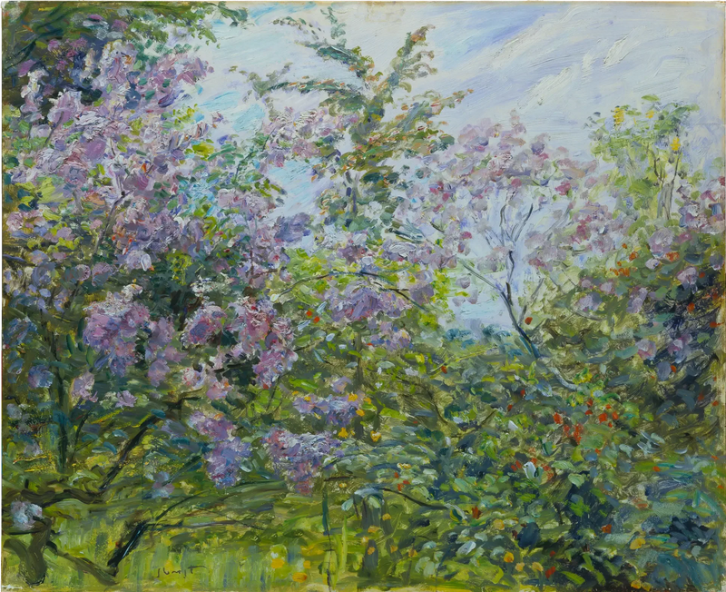 Blomstrende Lilac - Max Slevogt