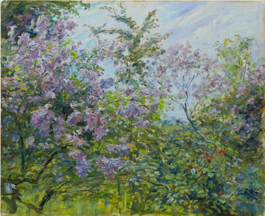 Blomstrende Lilac - Max Slevogt
