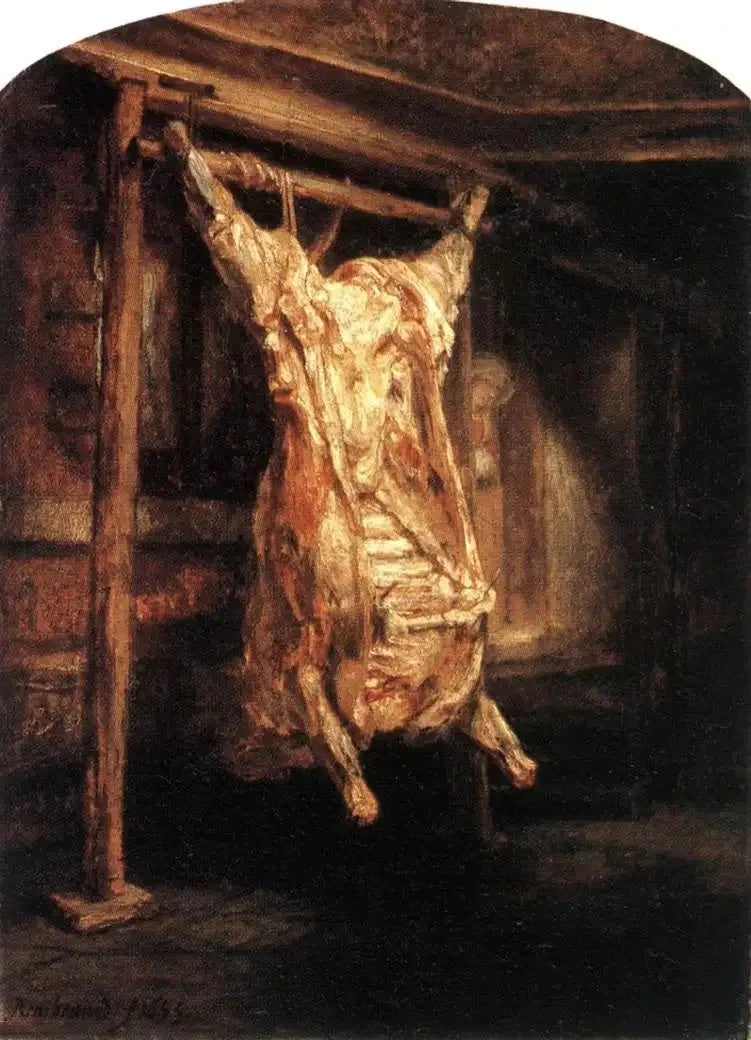 Det flåede okse - Rembrandt