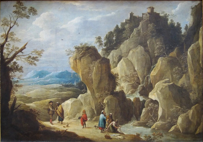 Bohémiens - David Teniers den Yngre