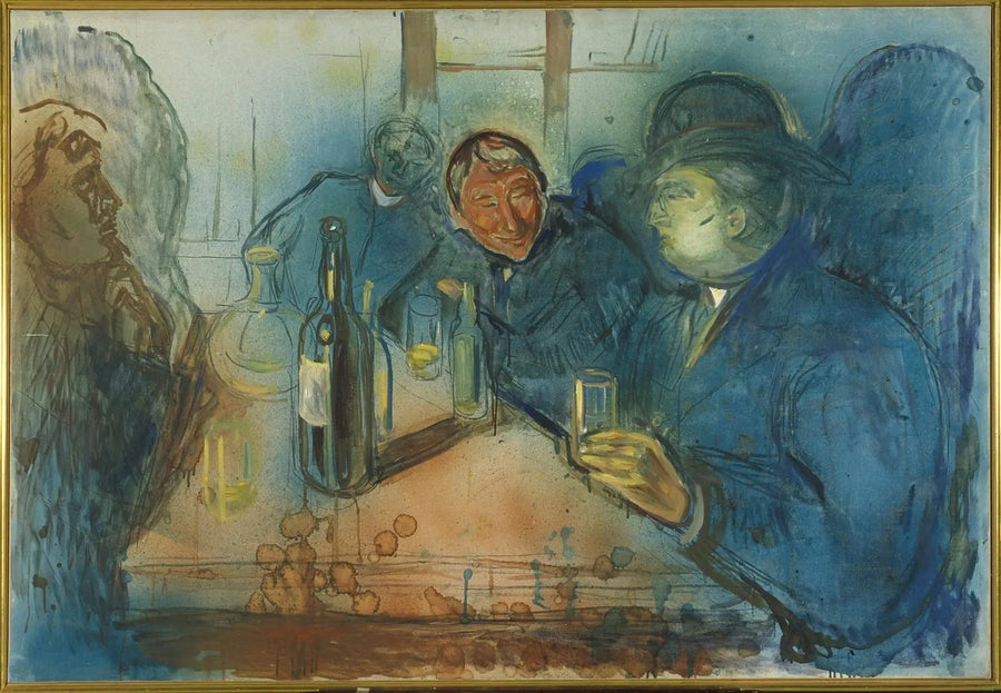 Bohemerne fra Kristiania - Edvard Munch