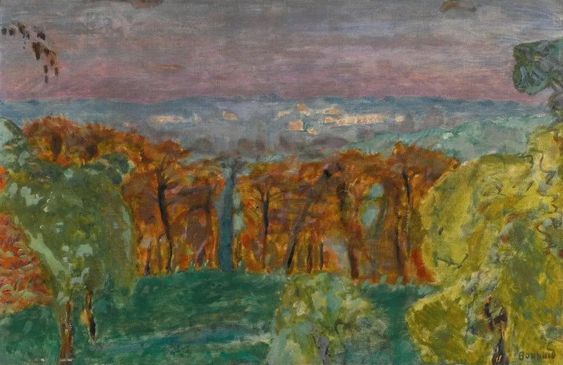 Træer om Efteråret - Pierre Bonnard