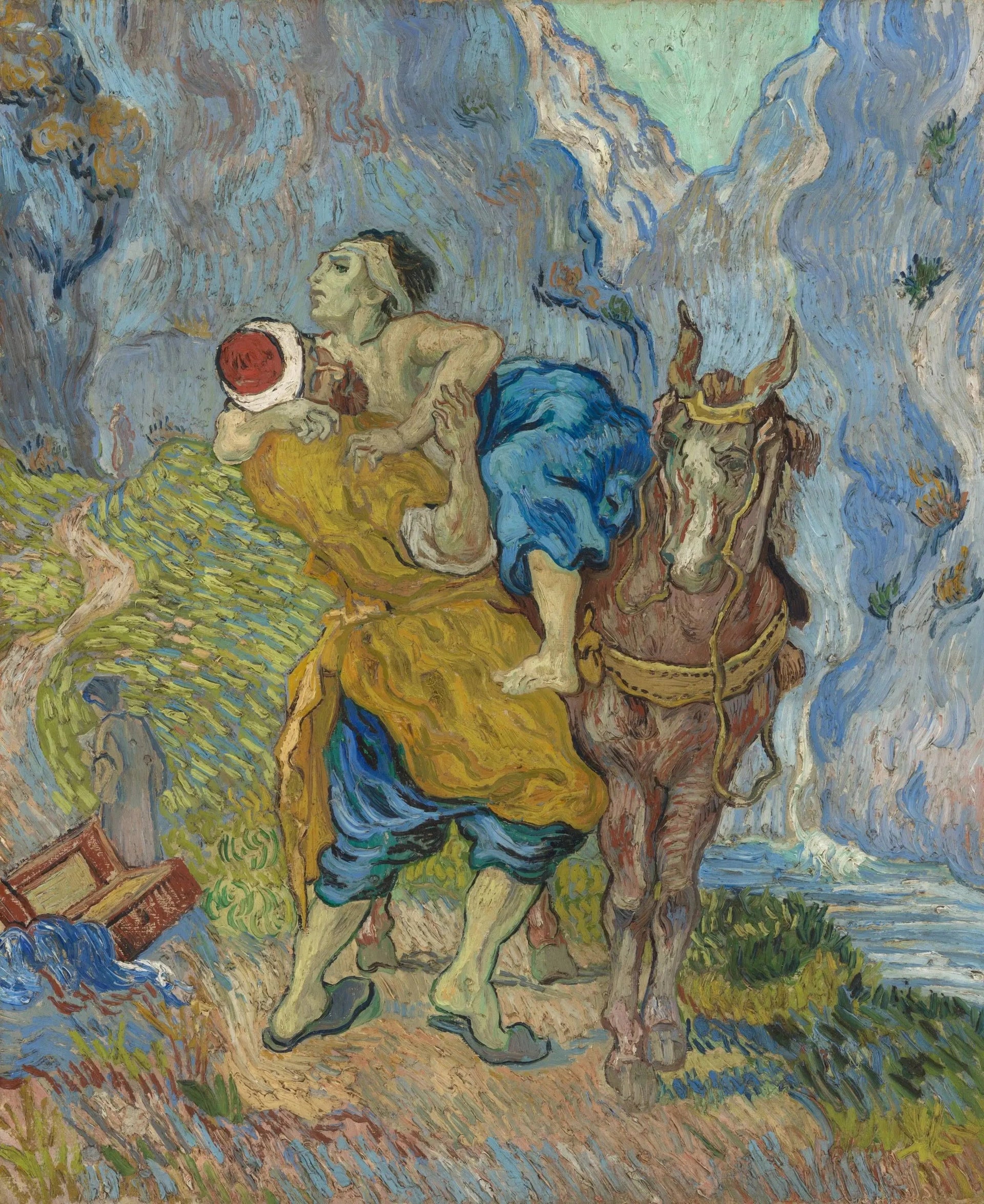 Le Bon Samaritain d’après Delacroix de Vincent van Gogh, 1890, Kröller-Müller Museum