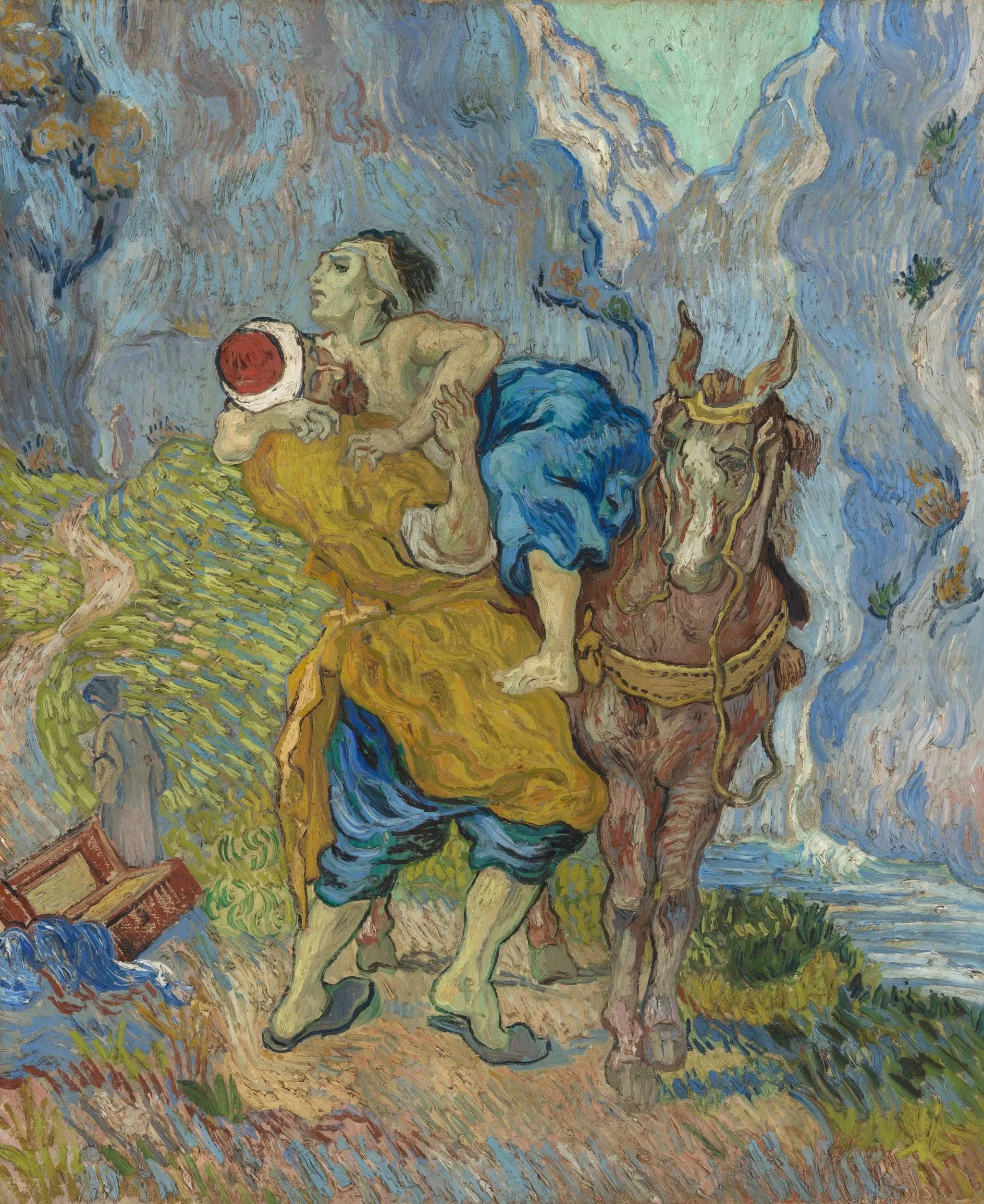 Le Bon Samaritain d’après Delacroix de Vincent van Gogh, 1890, Kröller-Müller Museum