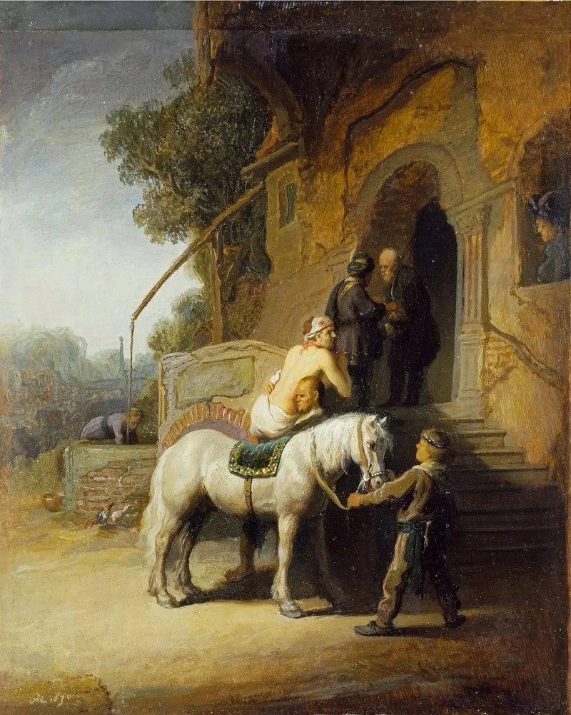 Den gode Samaritan - Rembrandt