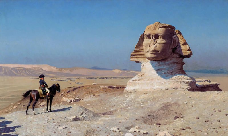 Bonaparte foran Sphinxen - Jean-Léon Gérôme