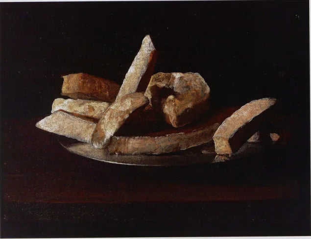 Slik på et sølvfad - Francisco de Zurbarán