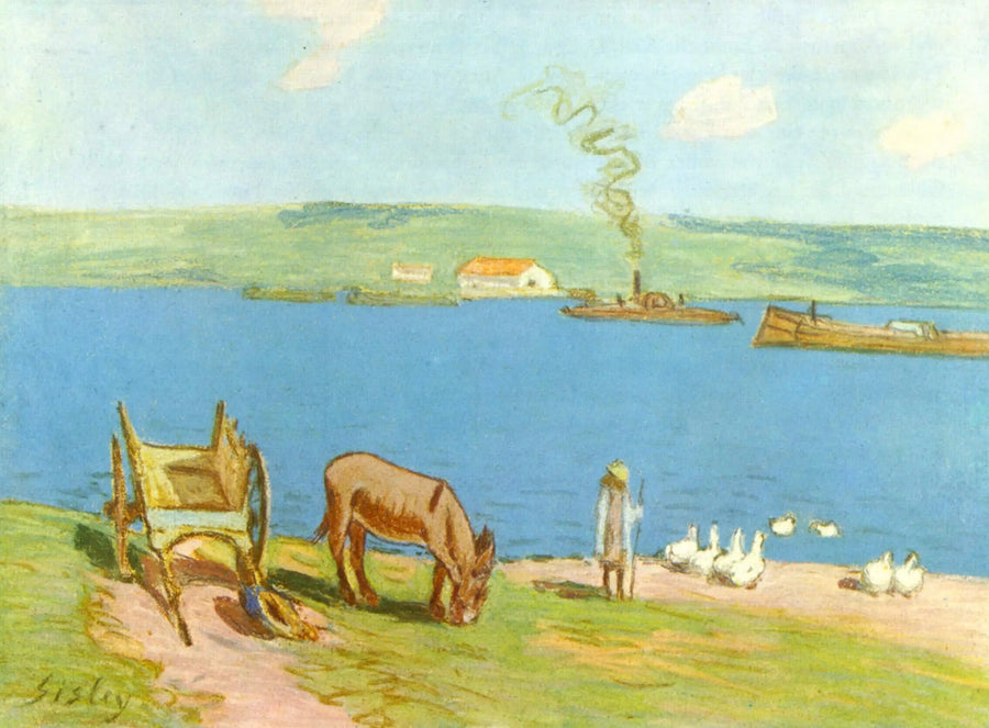 flodbred - Alfred Sisley