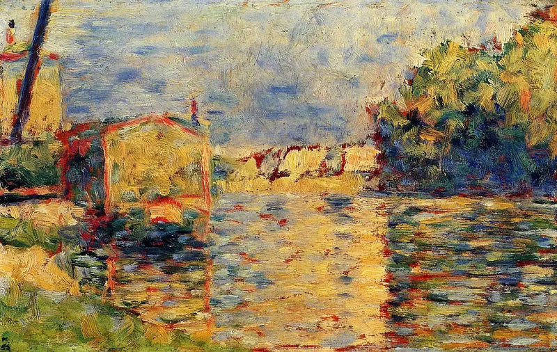 Flodbredden - Georges Seurat