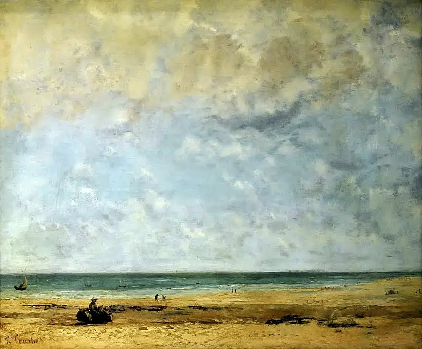 Havudsigt - Gustave Courbet