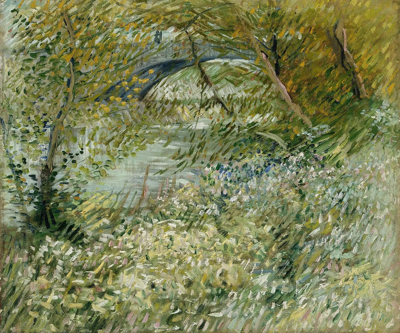 Bred ved floden om foråret - Vincent van Gogh