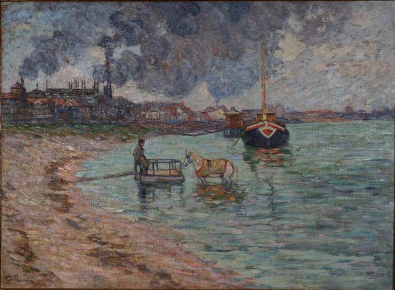 Bord af Seinen i Charenton - Armand Guillaumin