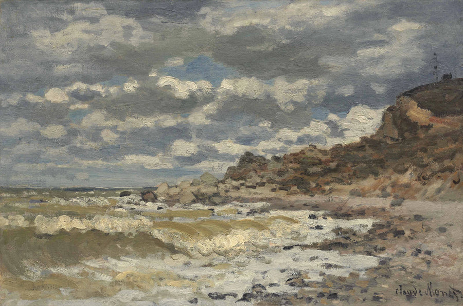 Seaside i Sainte-Adresse W113 - Claude Monet