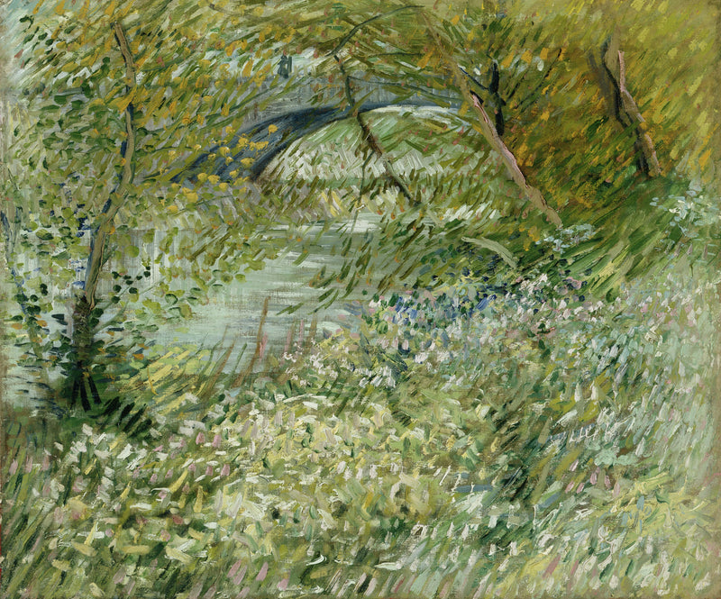 Bred ved floden om foråret - Vincent van Gogh
