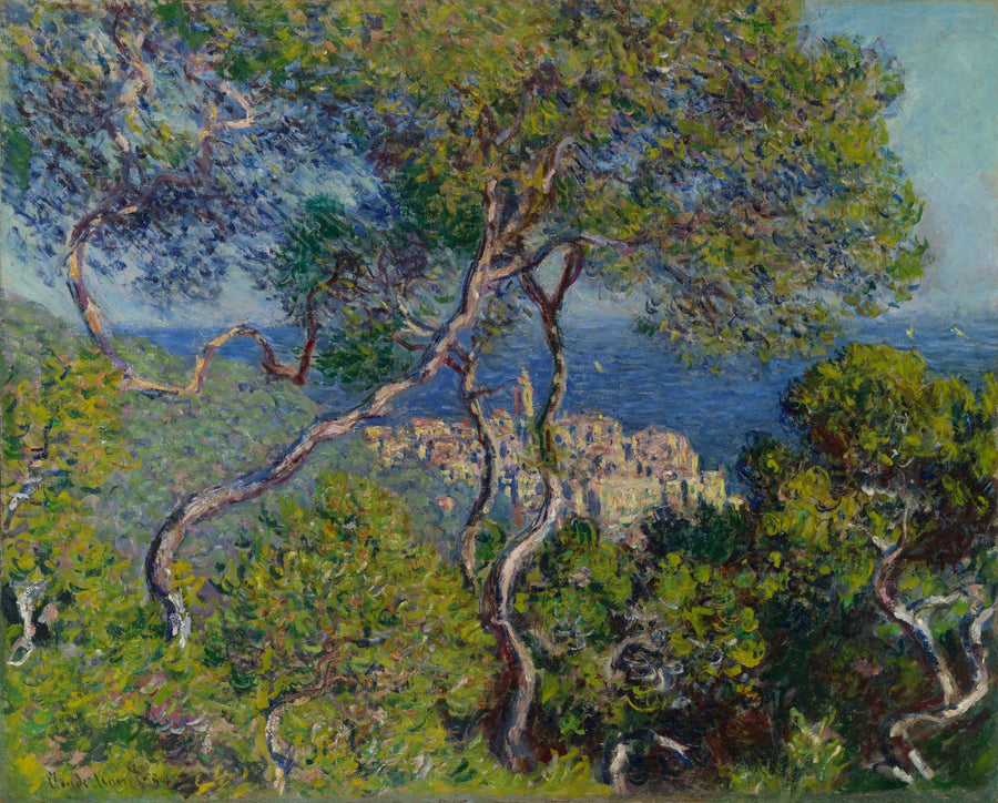 Udsigt over Bordighera - Claude Monet