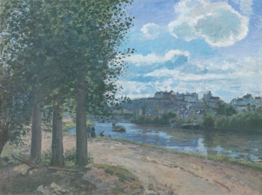 Oise-kysten, Pontoise - Camille Pissarro