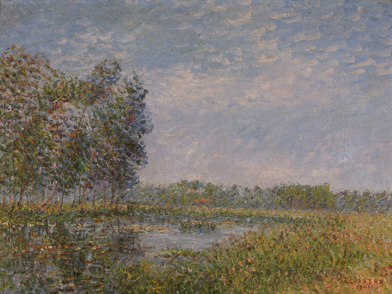 Eure-flodens bredder, Normandiet - Gustave Loiseau