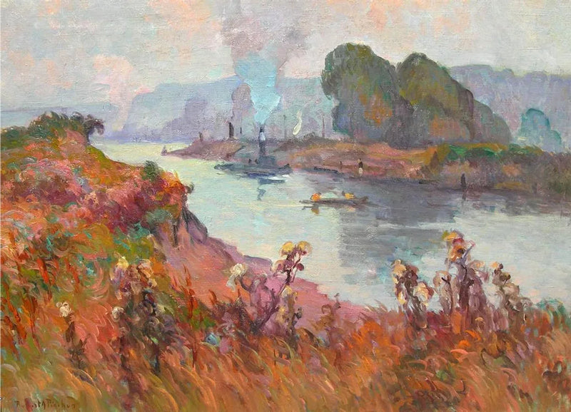Seinebredderne - Robert Antoine Pinchon