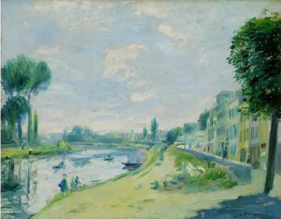 Seinebredderne, Bougival - Pierre-Auguste Renoir