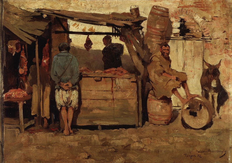 Bageri i Marokko - Théodore van Rysselberghe